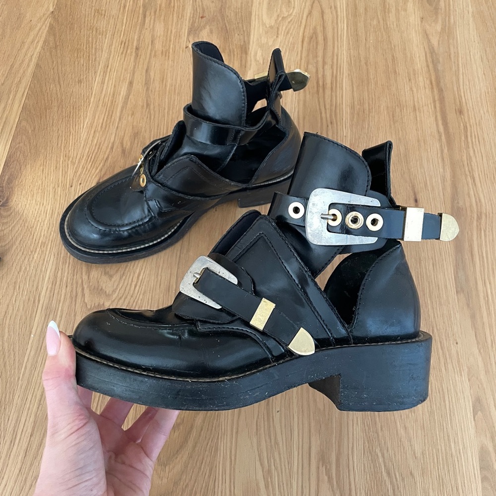 Balenciaga Cutout boots